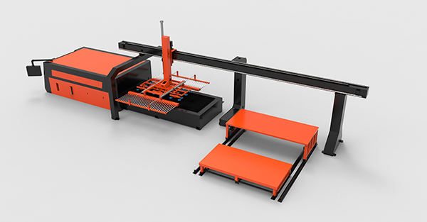 横梁式激光上下料